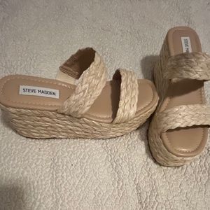 Steve Madden espadrille wedge
